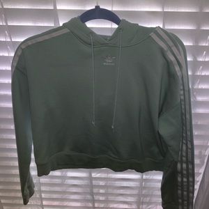 adidas cropped sweatshirt